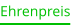 Ehrenpreis